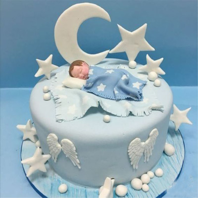 Adorable Baby Shower Theme Cake 