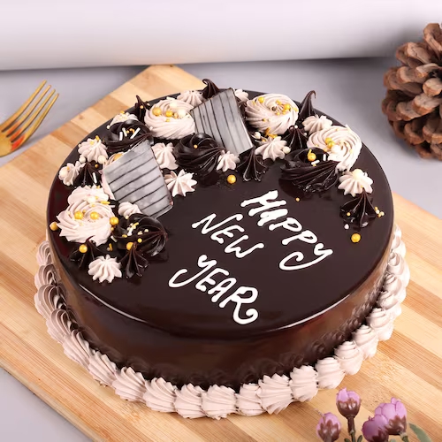 Choco Truffle - New Year Cake