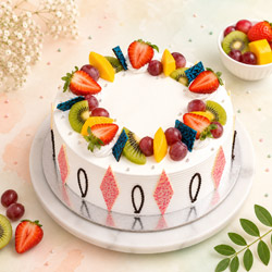 Fresh Fruit Cake