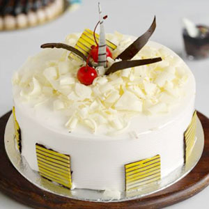 White Forest Cake