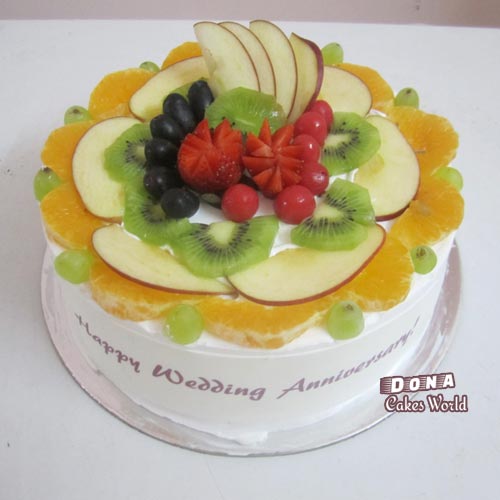 Fresh Fruit Cake