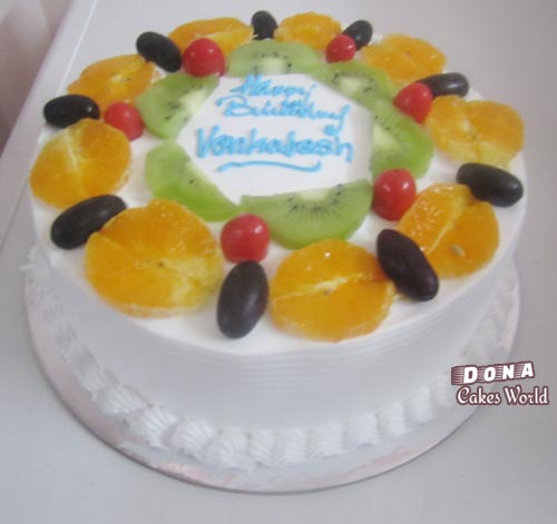 Fresh Fruit Cake