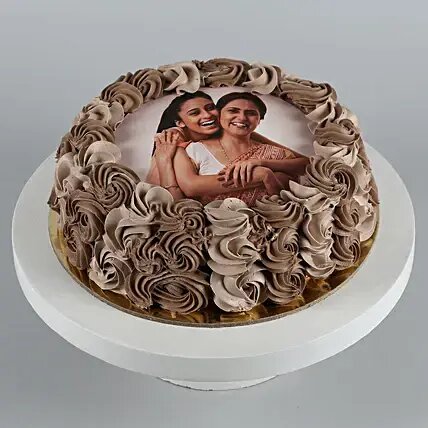 My Love Photo Cake Chocolate Creme
