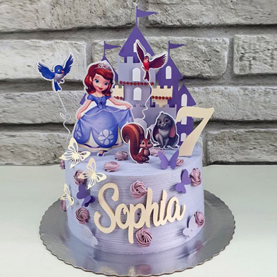 Lovely Sofia Theme Cake