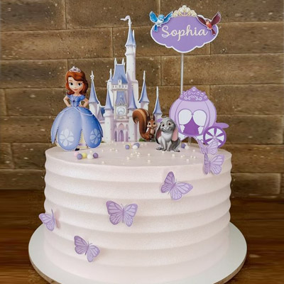 Sofia And Friends Theme Cake