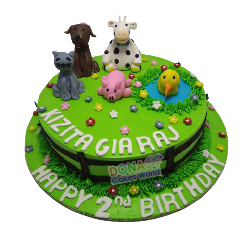 Forest Theme cake