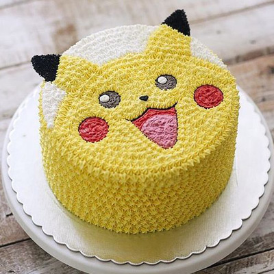 Pokemon Pikachu Theme Cake