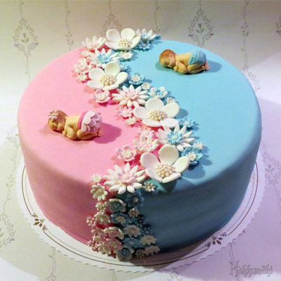 Baby Shower Themed Cake 06