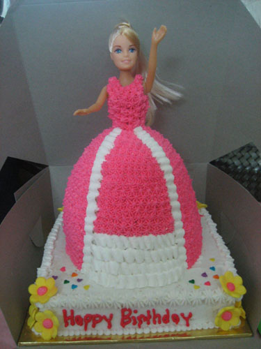 Barbie cake