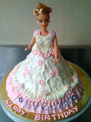 Barbie cake