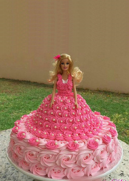 Barbie cake