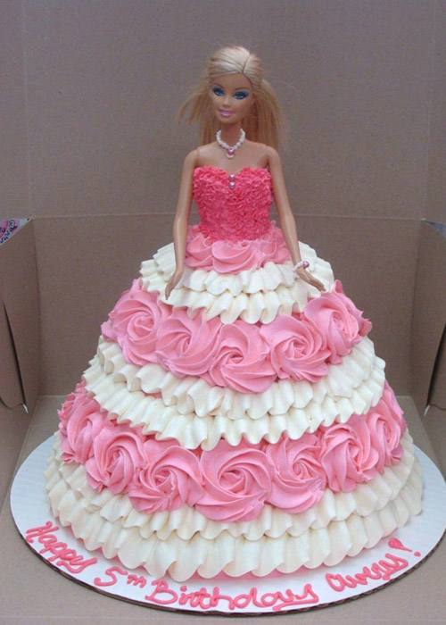 Doll Cake (3 Tier Cake) – CakeDine