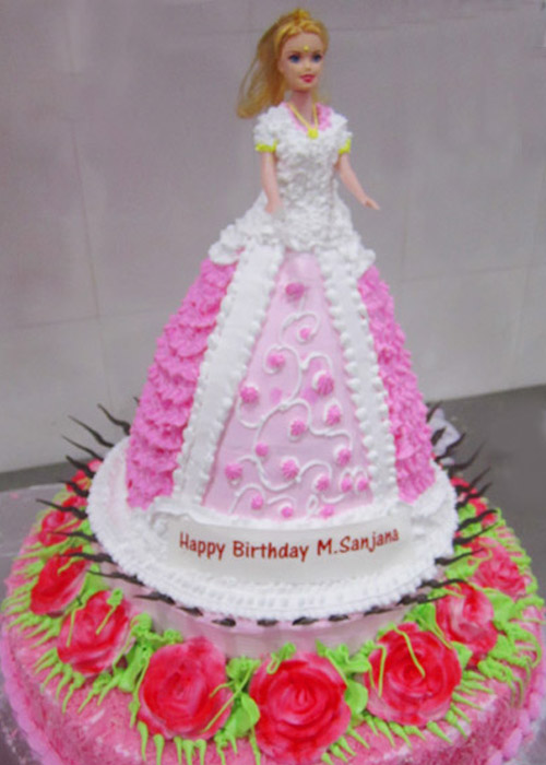 Barbie cake