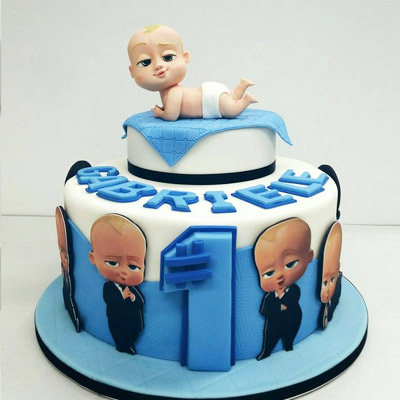 Little Boss Baby  Theme Cake