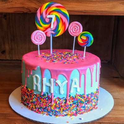 Drip Candy Theme Cake
