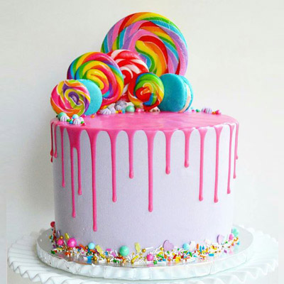 Sweet Candy Theme Cake