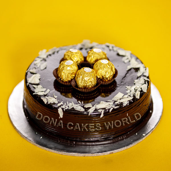 Choco Truffle & Ferrero Rocher Cake