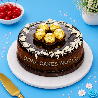 Choco Truffle & Ferrero Rocher Cake