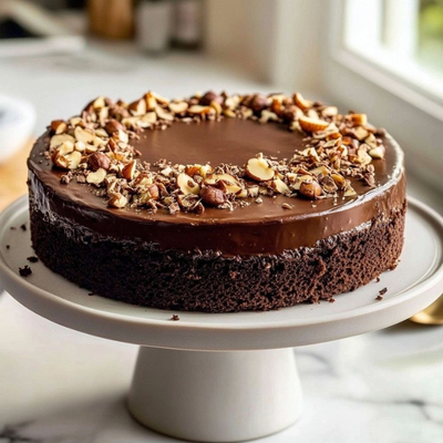 Choco Walnut Cake
