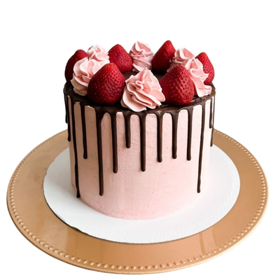 Choco Strawberry Cake