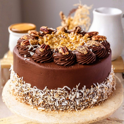 Choco Walnut Cake