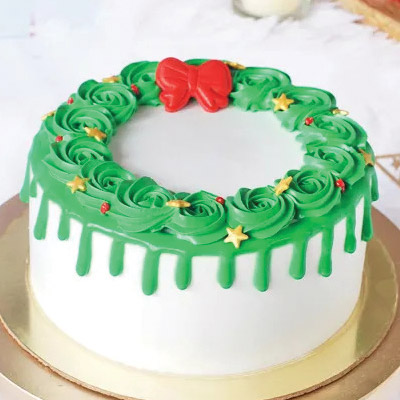 Christmas Garland Cake 
