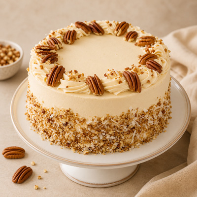 Coffee Walnut Cake