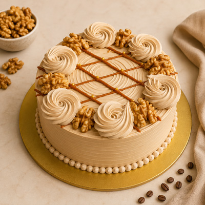 Coffee Walnut Cake