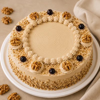 Coffee Walnut Cake