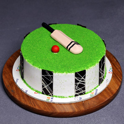 Cricket Stadium Cake