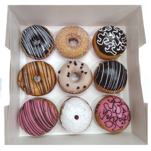 Assorted Donuts (9 Pcs)