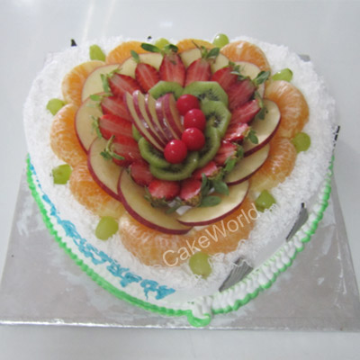 Fresh Fruit Cake