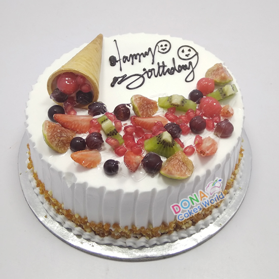 Fresh Fruit Cake