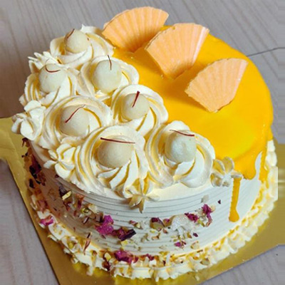 Wonderful Rasgulla Vanilla Fusion Cake
