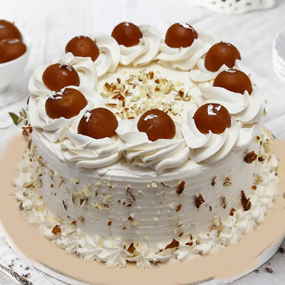 Delicious Gulab Jamun CAKE