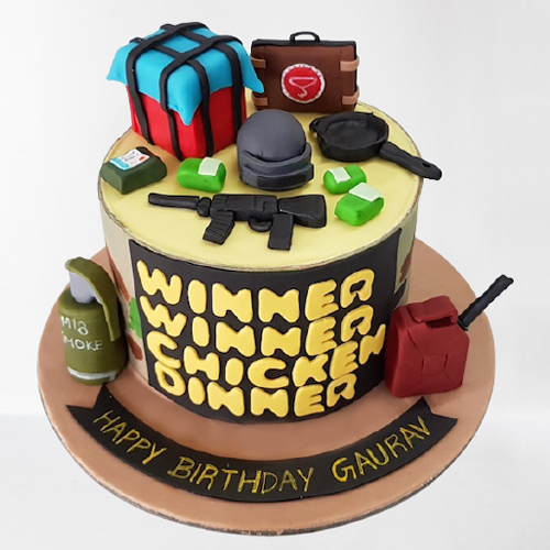 Pubg Theme Cake