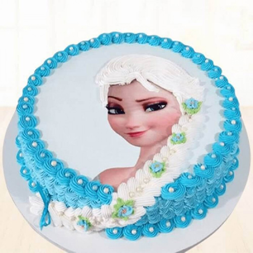 Frozen Elsa Theme cake