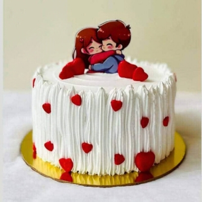Sweet Snuggle Love Cake