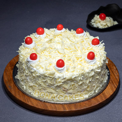 White Forest Cake