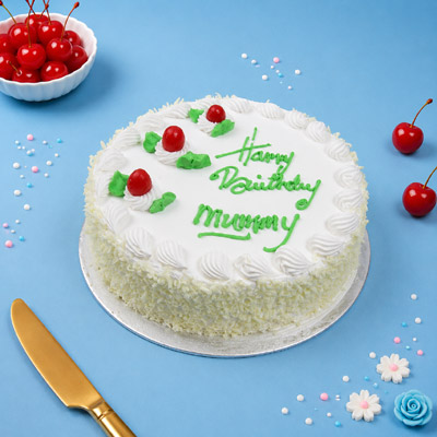 White Forest Cake