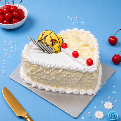 White Forest Cake