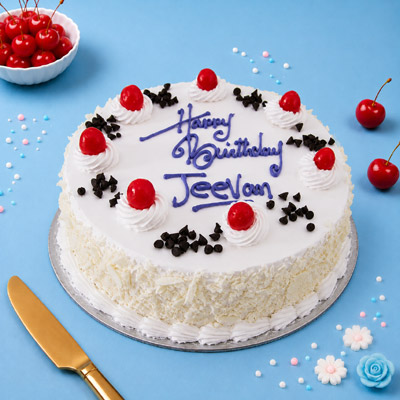 White Forest Cake