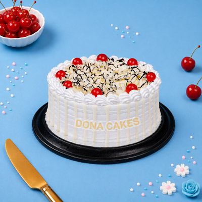 White Forest Cake